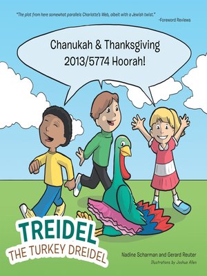 cover image of Treidel the Turkey Dreidel